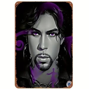 Boutique Prince The Artist Tin Sign 💜